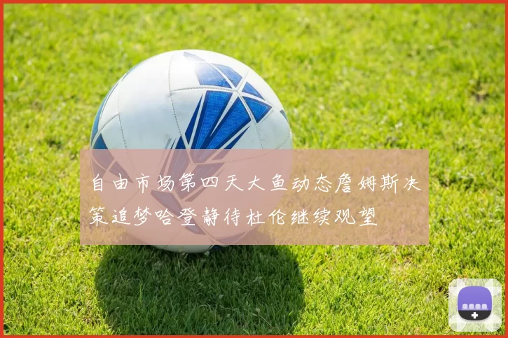 自由市场第四天大鱼动态詹姆斯决策追梦哈登静待杜伦继续观望